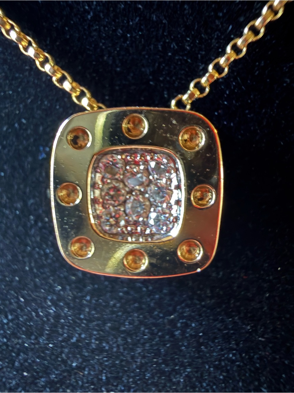 Roberto Coín Pois Moi Diamond pendant necklace